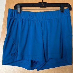 Under Armour Heatgear Teal Shorts - size M